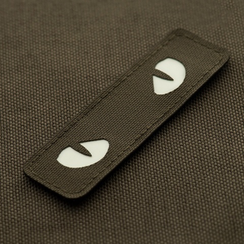M-TAC Naszywka na rzep Cat Eyes Laser Cut Ranger Green GID