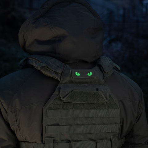 M-TAC Naszywka na rzep Cat Eyes Laser Cut Ranger Green GID