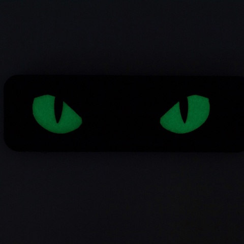 M-TAC Naszywka na rzep Cat Eyes Laser Cut Ranger Green GID