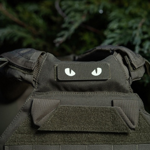M-TAC Naszywka na rzep Cat Eyes Laser Cut Ranger Green GID