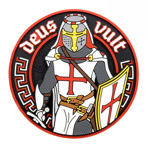 M-TAC Naszywka na rzep Deus Vult 3D PVC