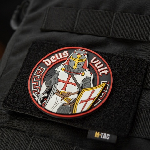 M-TAC Naszywka na rzep Deus Vult 3D PVC