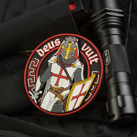 M-TAC Naszywka na rzep Deus Vult 3D PVC