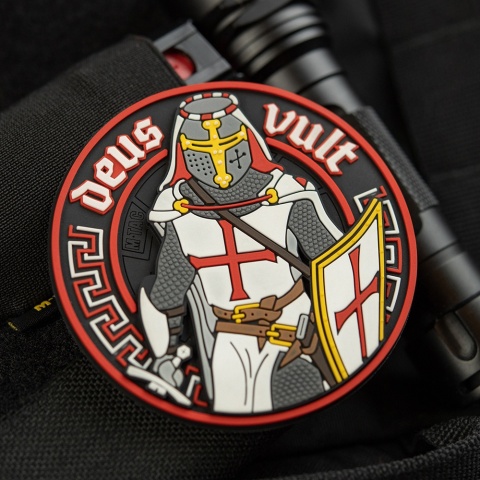 M-TAC Naszywka na rzep Deus Vult 3D PVC