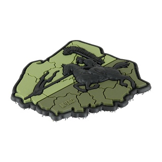 M-TAC Naszywka na rzep Husaria 3D PVC Olive