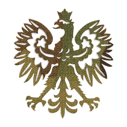 M-TAC Naszywka na rzep Polski Orzeł „Przechodzi na wylot" Laser Cut MultiCam®