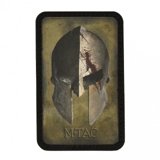 M-TAC Naszywka na rzep Spartan Helmet Ranger Green/Black