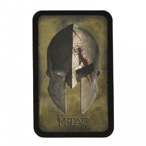 M-TAC Naszywka na rzep Spartan Helmet Ranger Green/Black