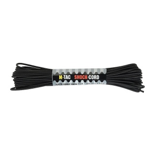 M-TAC Paracord Shock Cord 3 mm 15m Black