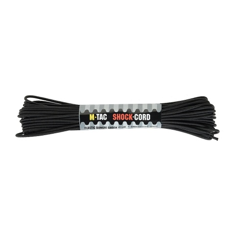 M-TAC Paracord Shock Cord 3 mm 15m Black