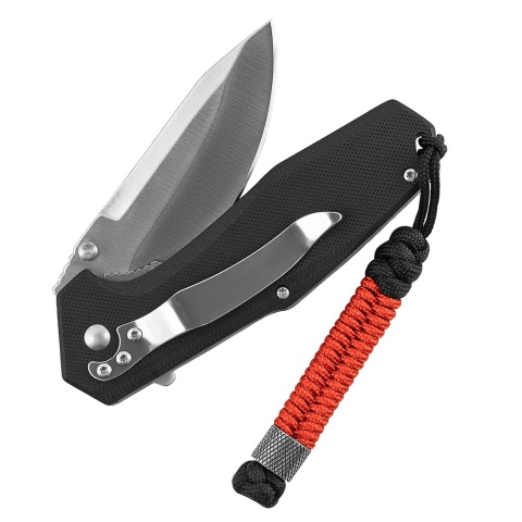 M-TAC Zawieszka FishCylindre Steel Black Red