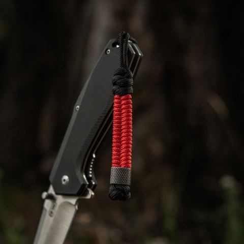 M-TAC Zawieszka FishCylindre Steel Black Red