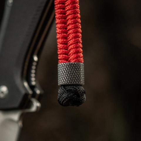 M-TAC Zawieszka FishCylindre Steel Black Red