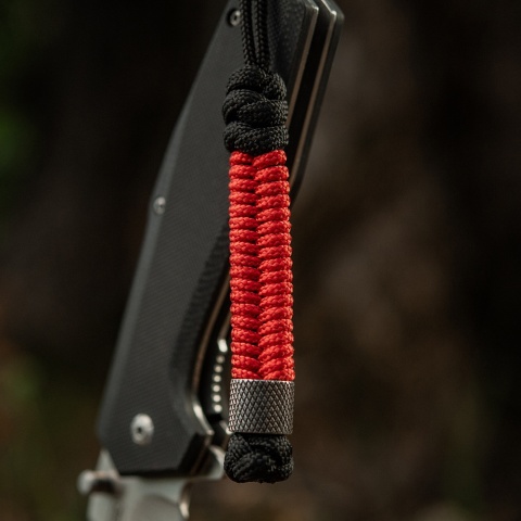 M-TAC Zawieszka FishCylindre Steel Black Red