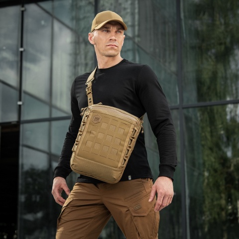 M-TAC Torba kieszeń pionowa Laser Cut Hex Coyote