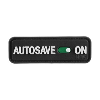M-TAC Naszywka na rzep Autosave PVC Black