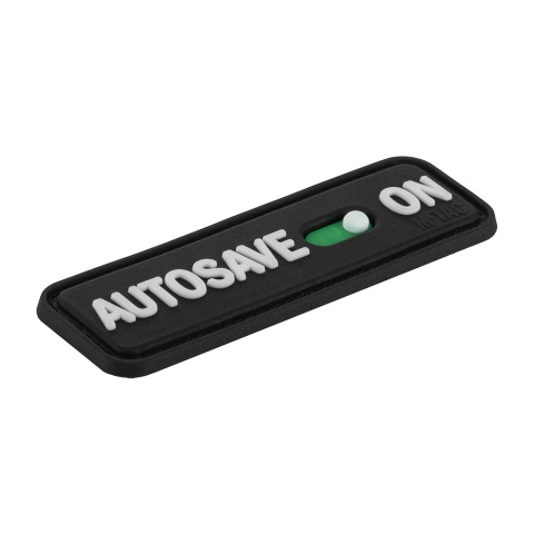 M-TAC Naszywka na rzep Autosave PVC Black