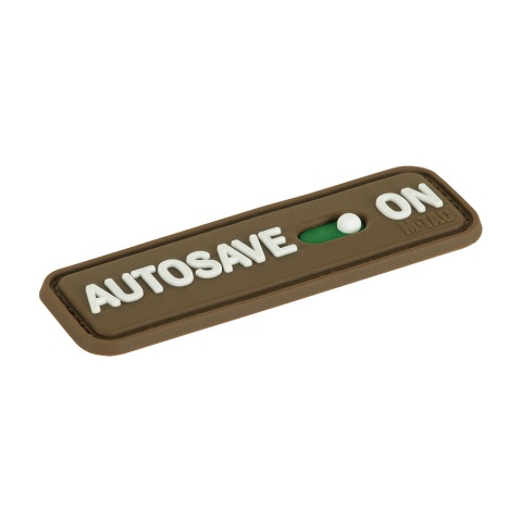 M-TAC Naszywka na rzep Autosave PVC Coyote
