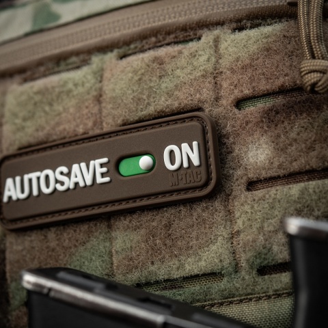 M-TAC Naszywka na rzep Autosave PVC Coyote