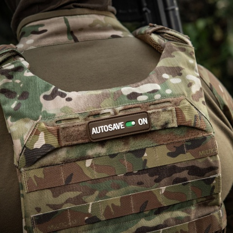 M-TAC Naszywka na rzep Autosave PVC Coyote