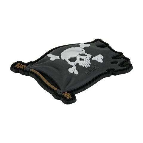 M-TAC Naszywka na rzep Jolly Roger PVC Black