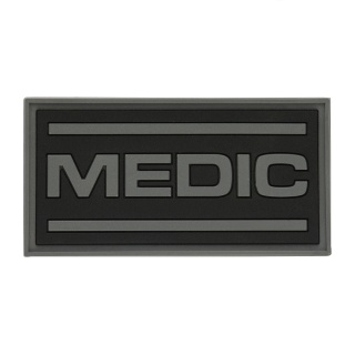 M-TAC Naszywka na rzep Medic PVC Black Grey