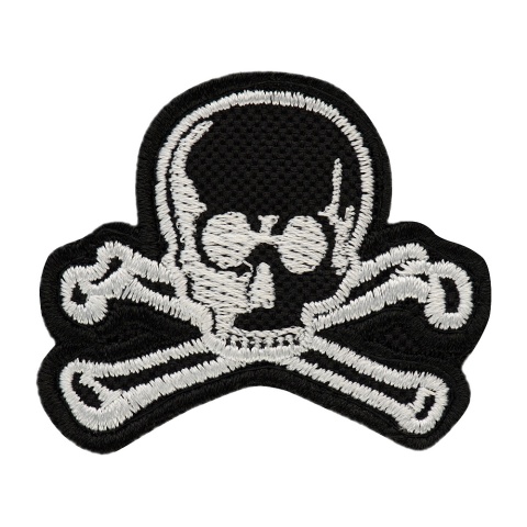 M-TAC Naszywka na rzep Old Skull Black