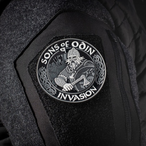 M-TAC Naszywka na rzep Sons of Odin 3D PVC Black/Grey