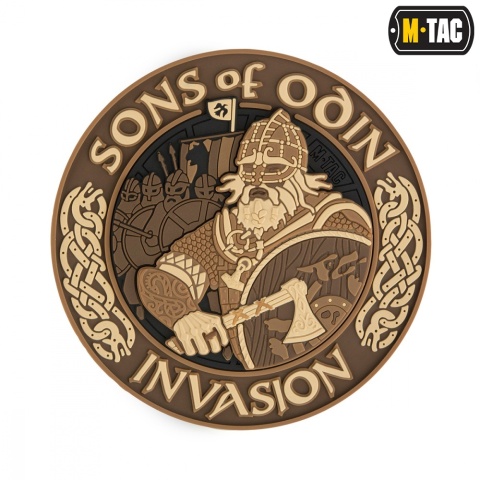 M-TAC Naszywka na rzep Sons of Odin 3D PVC Coyote