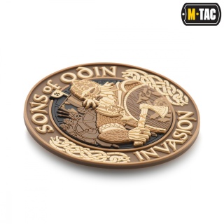 M-TAC Naszywka na rzep Sons of Odin 3D PVC Coyote