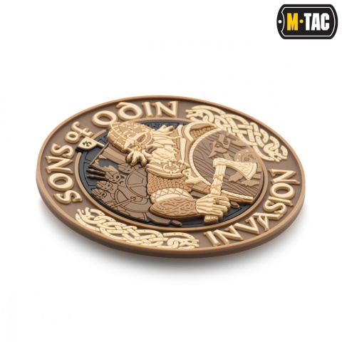 M-TAC Naszywka na rzep Sons of Odin 3D PVC Coyote