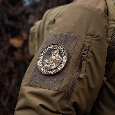 M-TAC Naszywka na rzep Sons of Odin 3D PVC Coyote