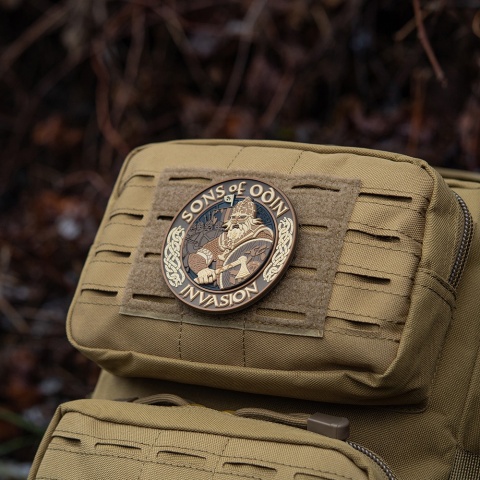 M-TAC Naszywka na rzep Sons of Odin 3D PVC Coyote