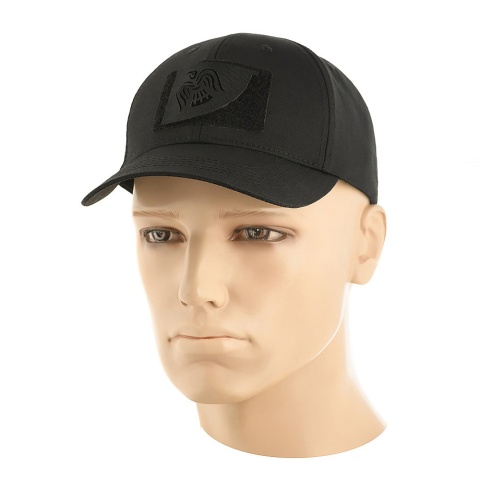 M-TAC Naszywka na rzep Sztandar Wrona Laser Cut Black