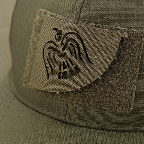M-TAC Naszywka na rzep Sztandar Wrona Laser Cut Ranger Green