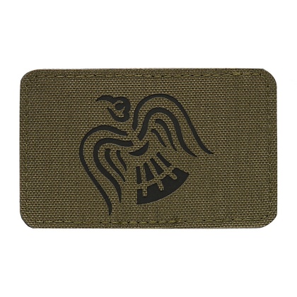M-TAC Naszywka na rzep Sztandar Wrona Laser Cut Ranger Green/Black