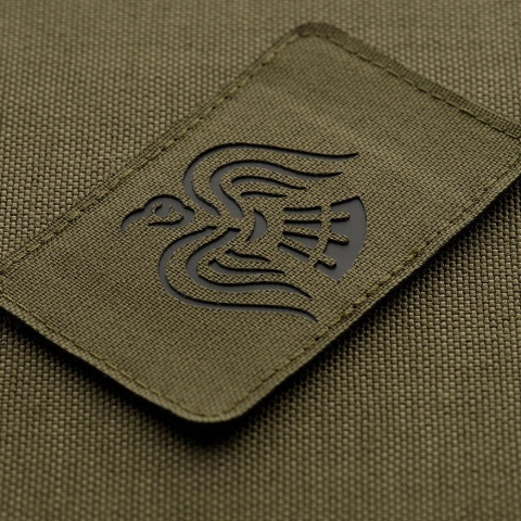 M-TAC Naszywka na rzep Sztandar Wrona Laser Cut Ranger Green/Black