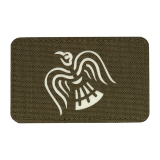 M-TAC Naszywka na rzep Sztandar Wrona Laser Cut Ranger Green GID