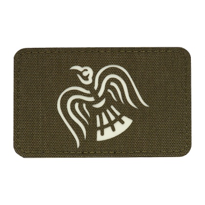 M-TAC Naszywka na rzep Sztandar Wrona Laser Cut Ranger Green GID