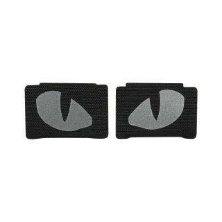 M-TAC Naszywka na rzep Tiger Eyes Laser Cut PAIR Reflective Black