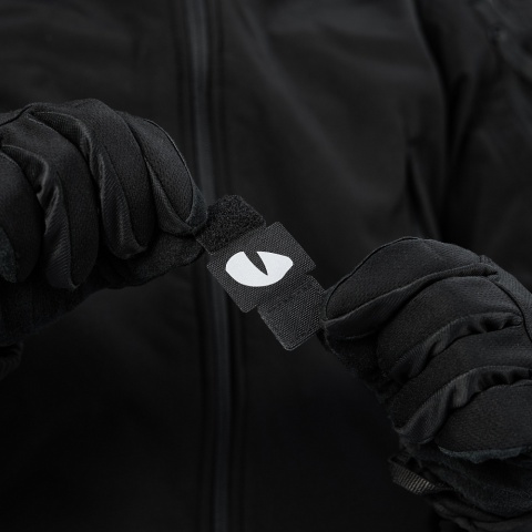 M-TAC Naszywka na rzep Tiger Eyes Laser Cut PAIR Reflective Black