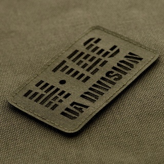 M-TAC Naszywka na rzep UA Division Cięta Laser Cut Ranger Green