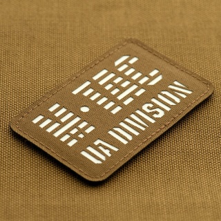 M-TAC Naszywka na rzep UA Division Laser Cut Coyote GID