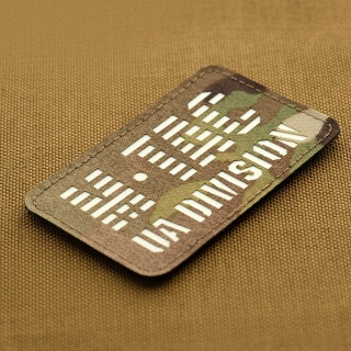 M-TAC Naszywka na rzep UA Division Laser Cut MultiCam GID