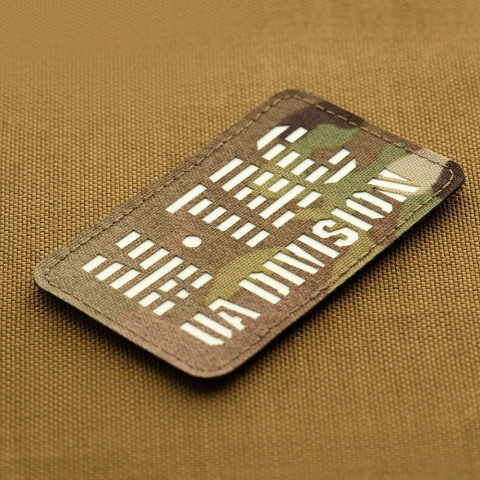 M-TAC Naszywka na rzep UA Division Laser Cut MultiCam GID