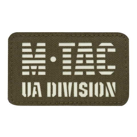 M-TAC Naszywka na rzep UA Division Laser Cut Ranger Green GID