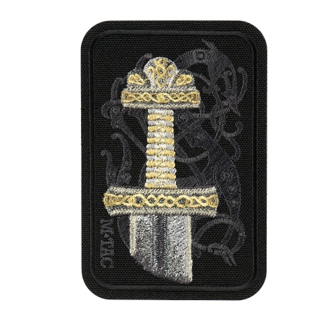 M-TAC Naszywka na rzep Viking Sword Haftowanie Black