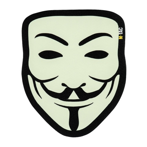 M-TAC Naszywka na rzep Anonymous Black GID