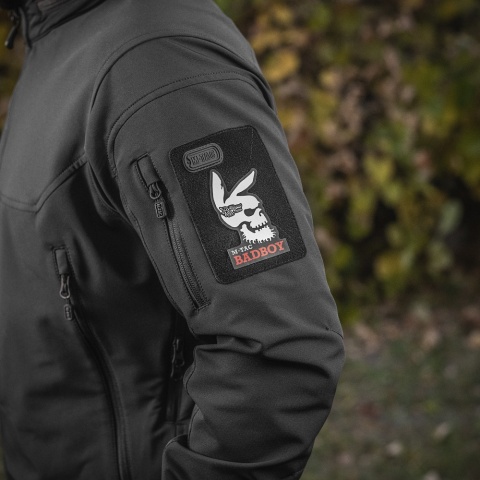 M-TAC Naszywka na rzep Bad Boy Tattoo Black GID