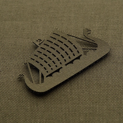 M-TAC Naszywka na rzep Drakkar Laser Cut Ranger Green